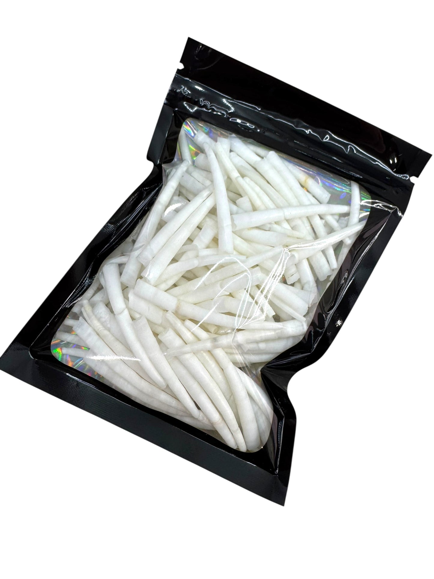 1/8 Pound Imperfect Dentalium value pack - Size Range from 1.5" to 2.2"