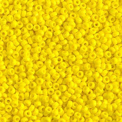 Opaque Yellow 11/0 - Miyuki Round