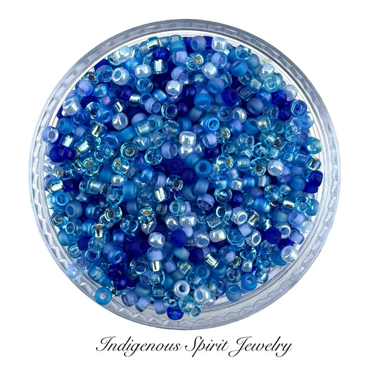 Blue Tones Mix 11/0 - Miyuki Round