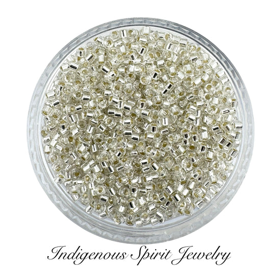 11/0 Silver Lined Crystal (DB041) - Miyuki Delica 7.2G!!!