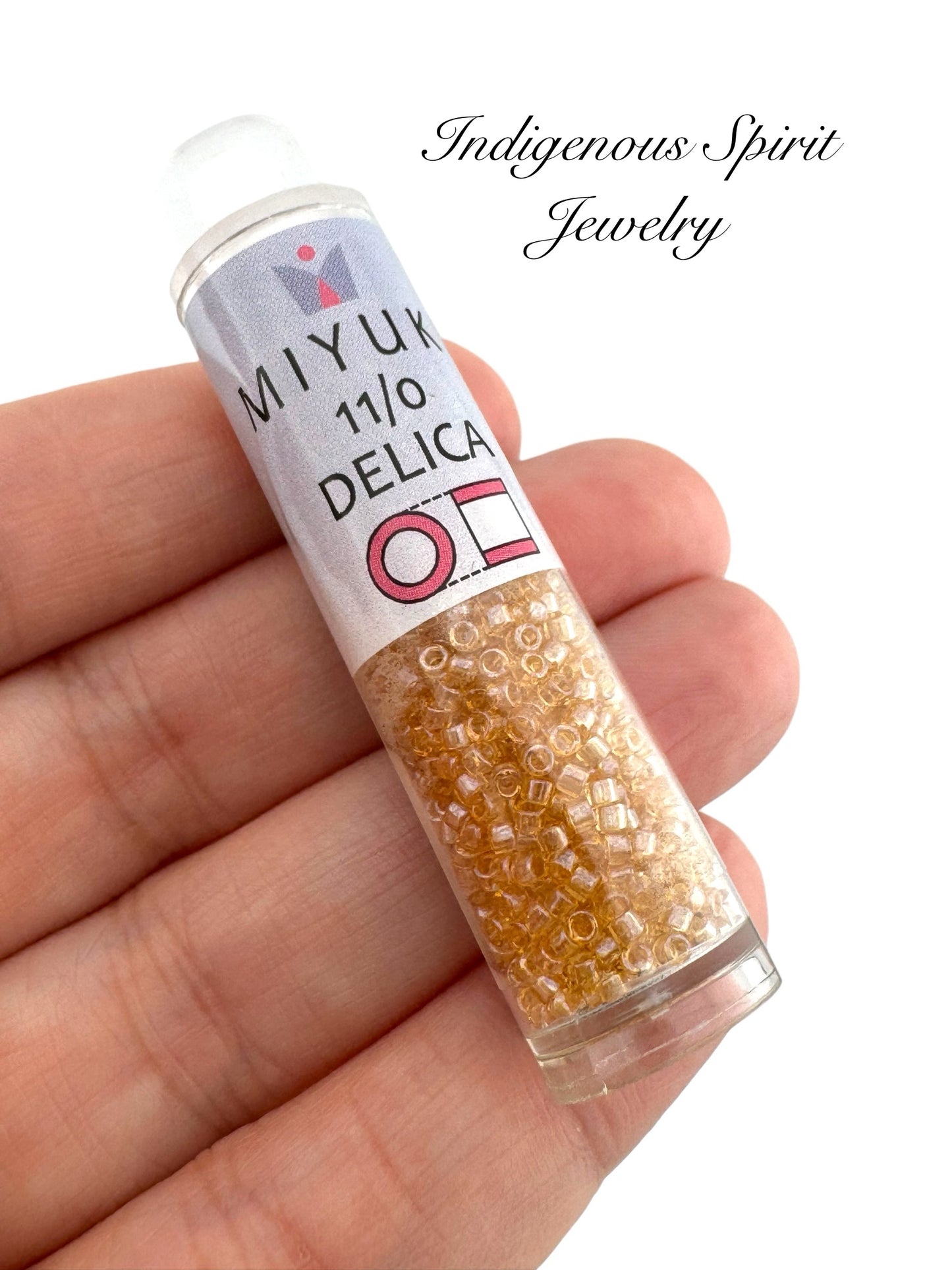 11/0 Light Topaz Luster (DB101) - Miyuki Delica 7.2G!!!