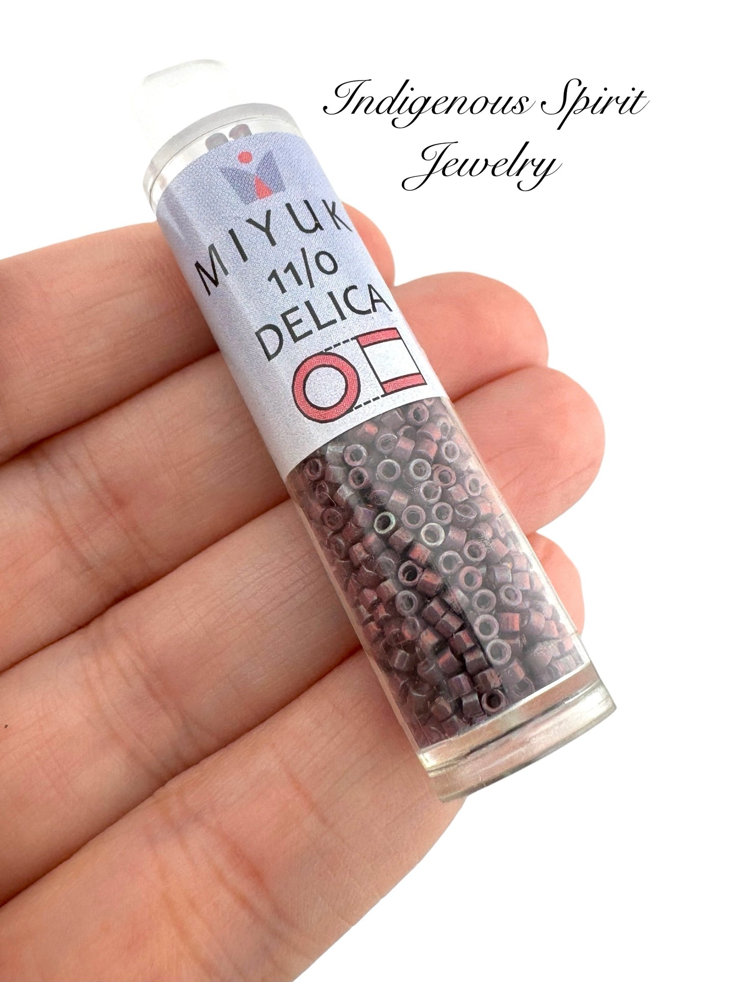 11/0 Medium Raspberry Luster (DB1012) - Miyuki Delica 7.2G!!!