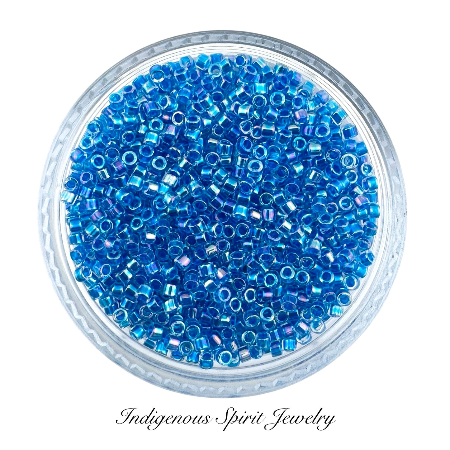 11/0 Lined Blue AB (DB077) - Miyuki Delica 7.2G!!!