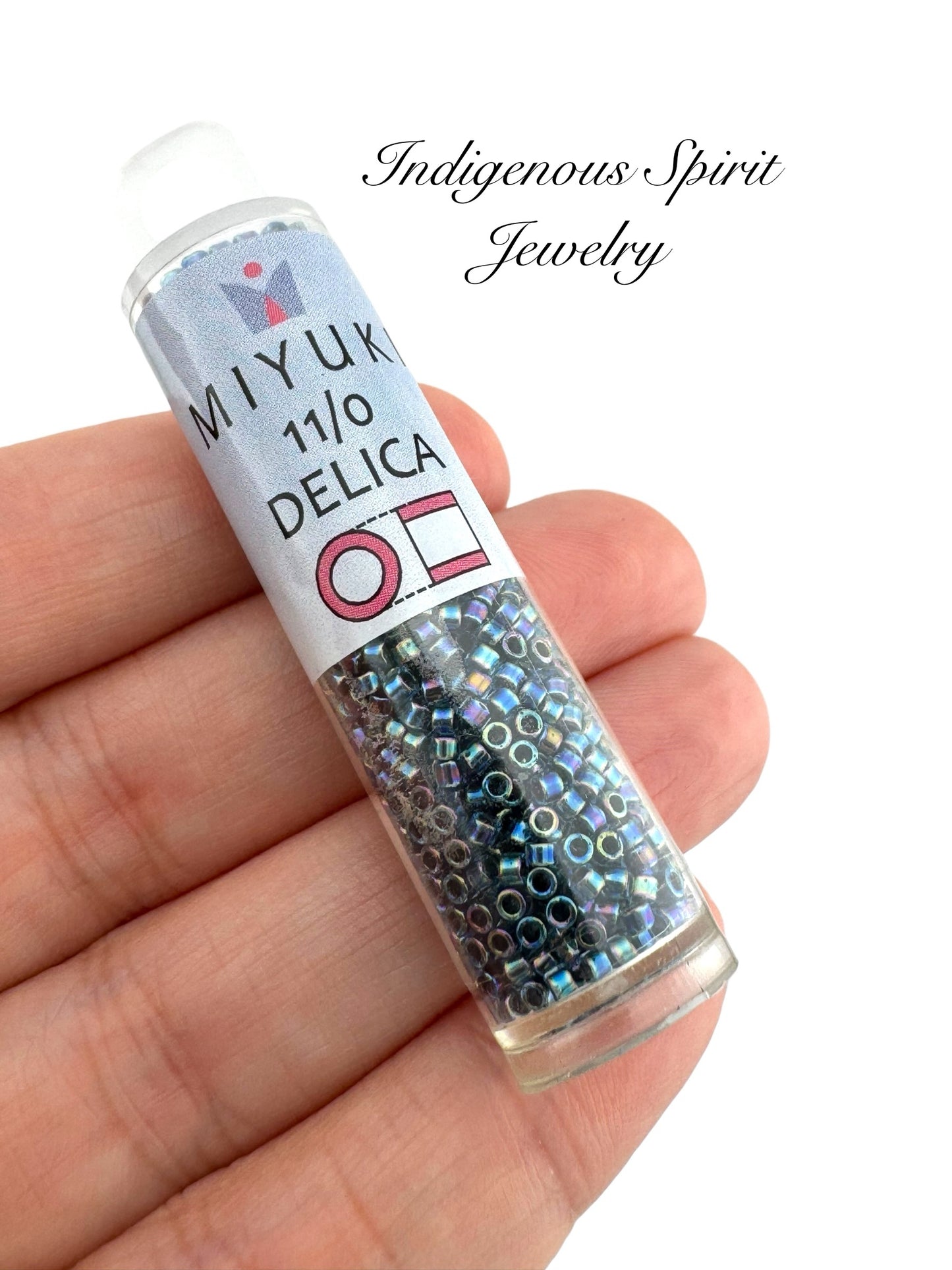11/0 Lined Blue/Blue AB (DB085) - Miyuki Delica 7.2G!!!
