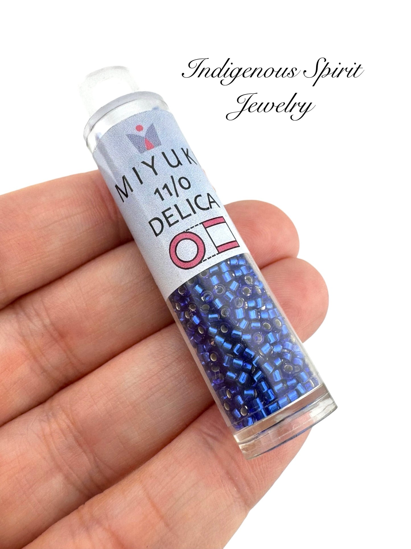 11/0 Silver Lined Cobalt (DB047)- Miyuki Delica 7.2G!!!