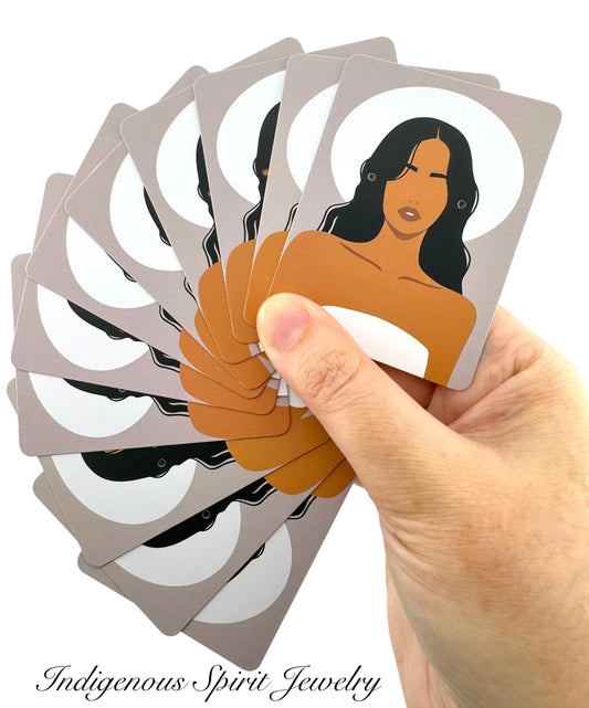 Custom Design Jewelry Cards - 20 piece pack (cards & bags)