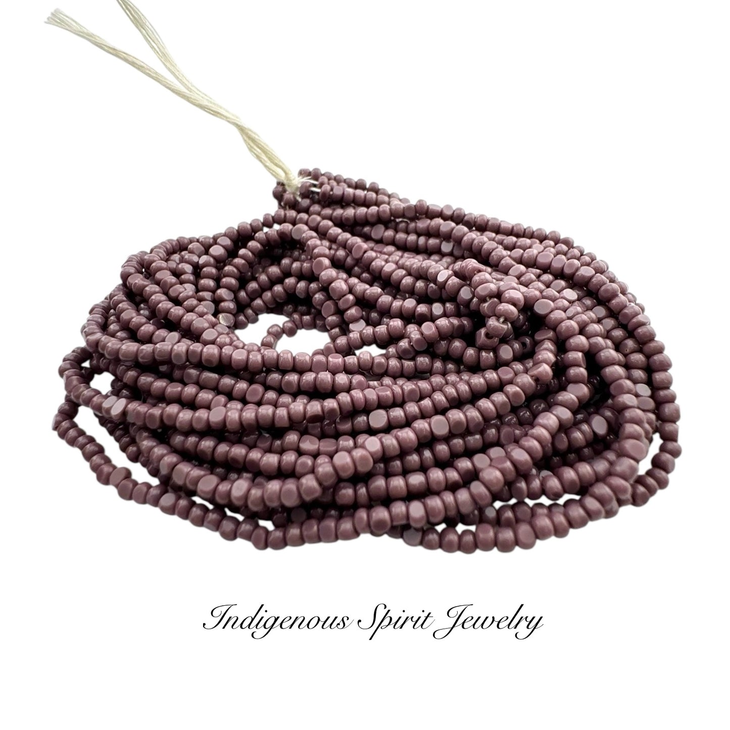 Opaque Amethyst - Sheen 2 Cut Charlotte Cut Beads