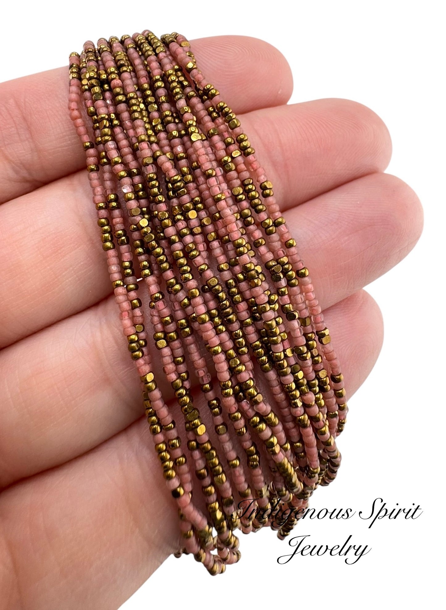 Vintage Rose Designer Mix - Sheen 2 Cut Charlotte Cut Beads (13/0)