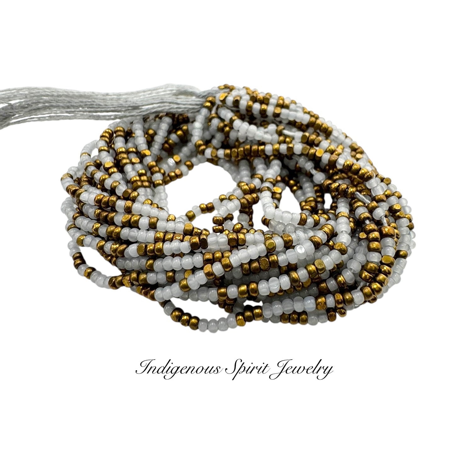White Opal Designer Mix - Sheen 2 Cut Charlotte Cut Beads (13/0)