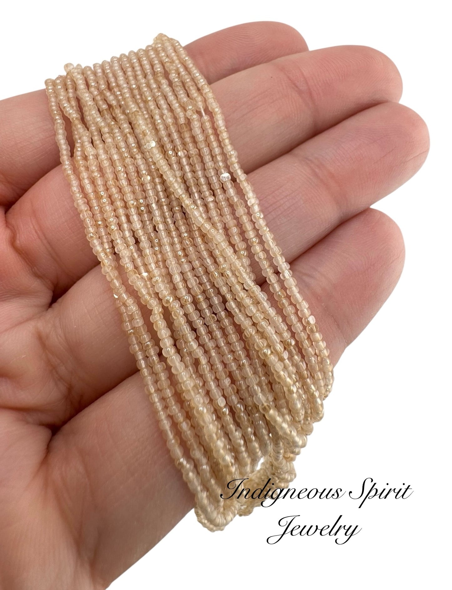 Honey Opal - Sheen 2 Cut Charlotte Cut Beads 13/0
