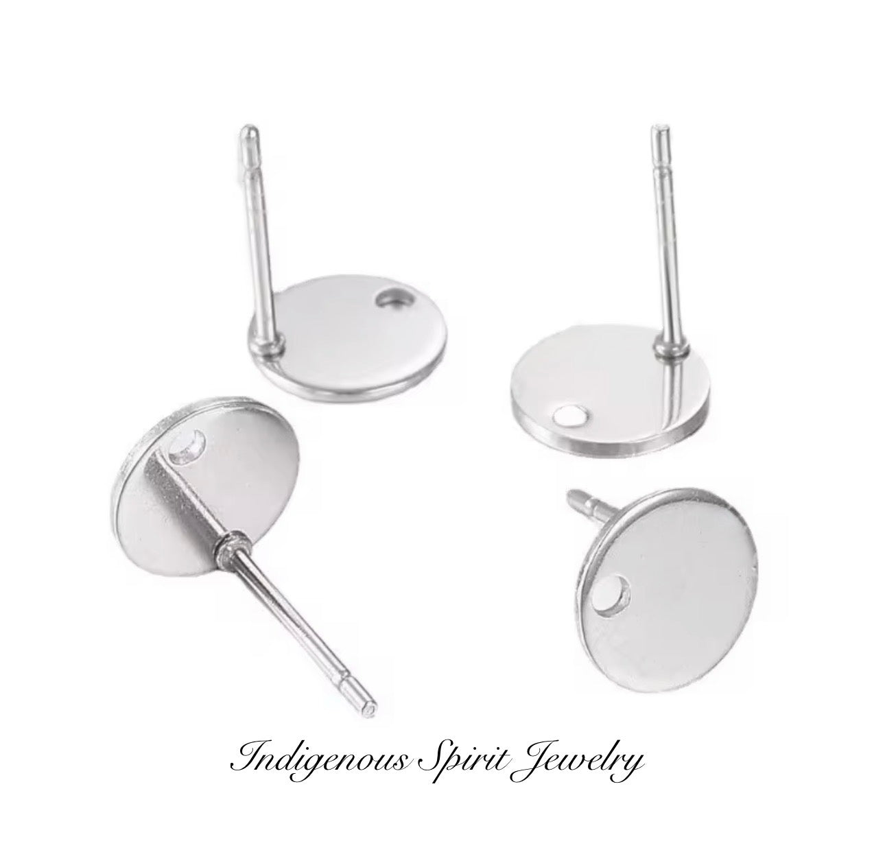 Stainless Steel Round Post Findings