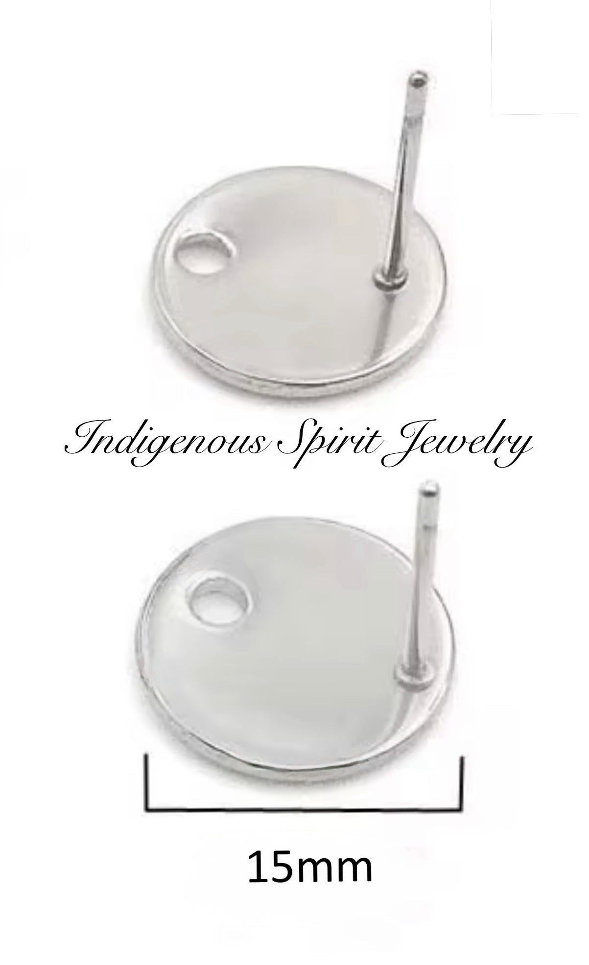 Stainless Steel Round Post Findings