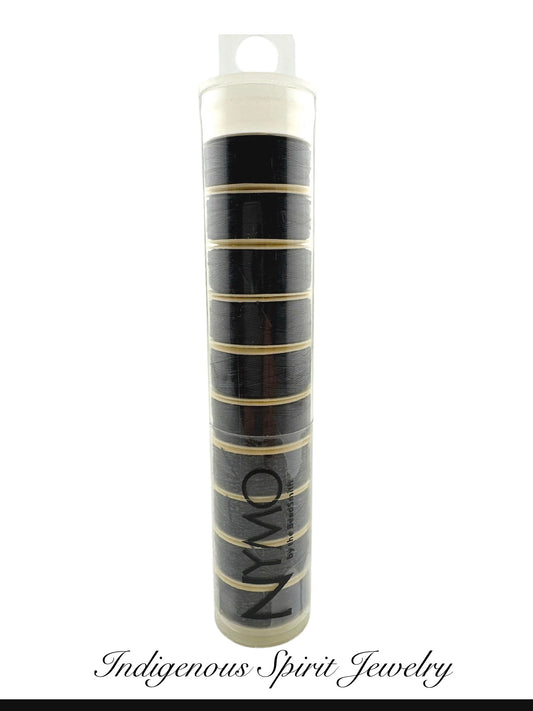 10 Spool Pack (Black) - Nymo D Beading Thread