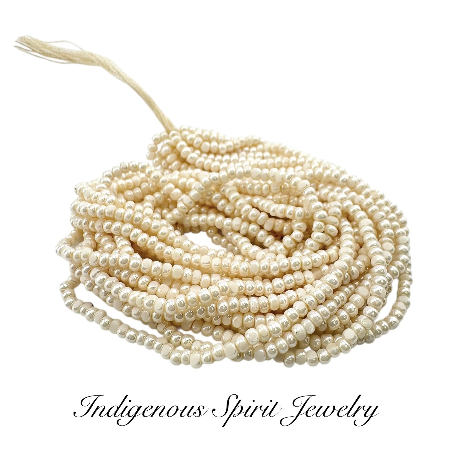 Ivory - Sheen 2 Cut Charlotte Cut Beads (11/0)
