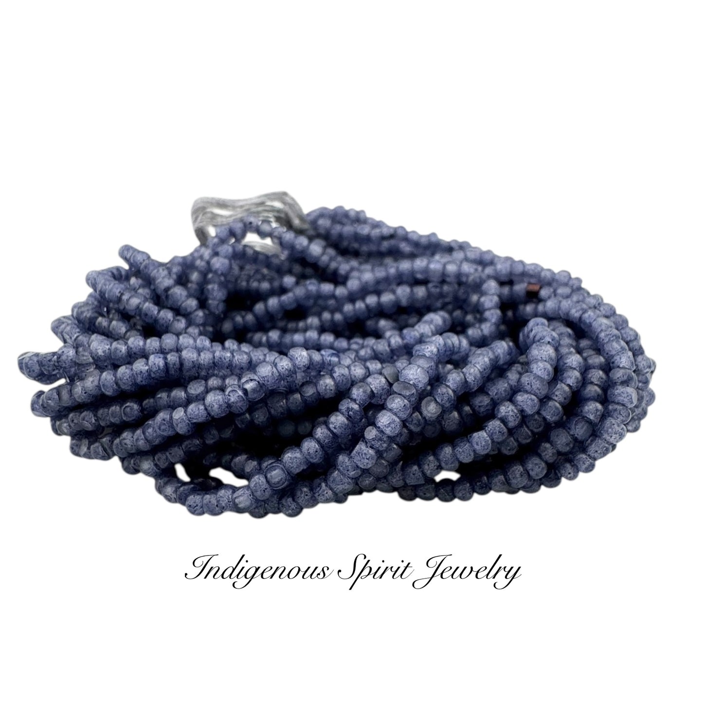 Denim Opal - Sheen 2 Cut Charlotte Cut Beads (11/0)