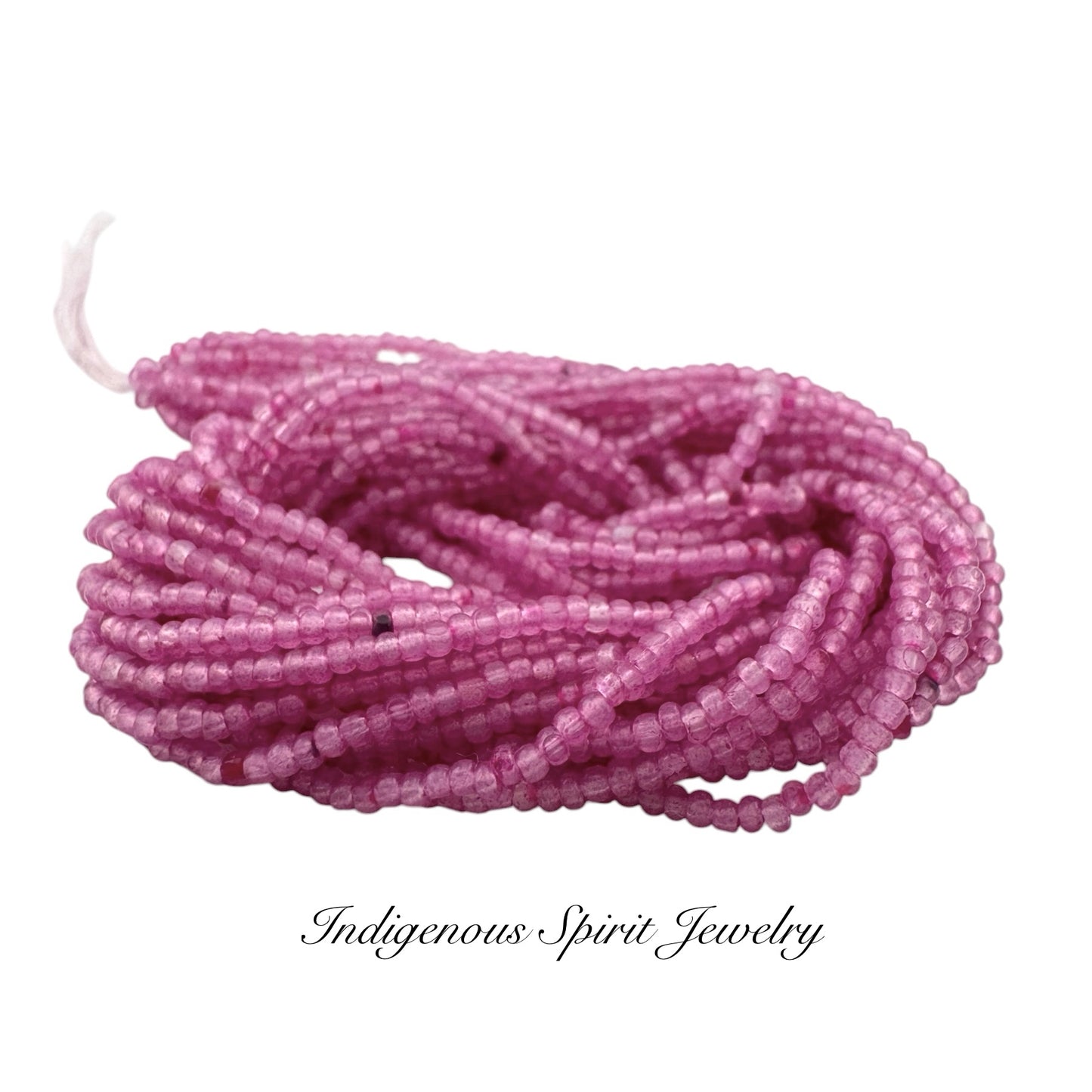Rouge Pink Opal Charlotte Cut Beads 13/0