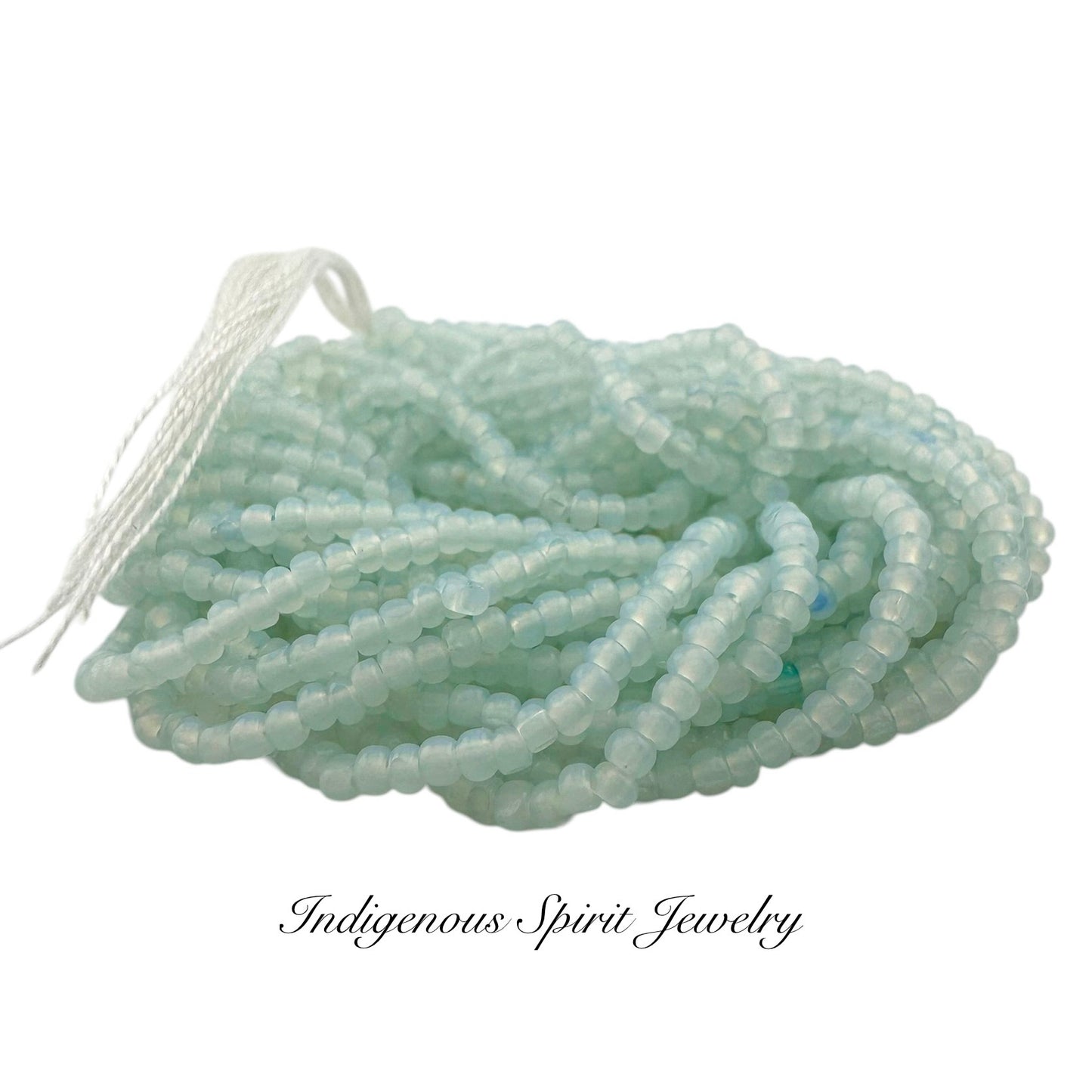 Light Azure Opal 2-Cut, Charlotte Cut Beads