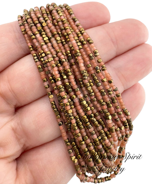 Vintage Rose Designer Mix Charlotte Cut Beads (11/0)