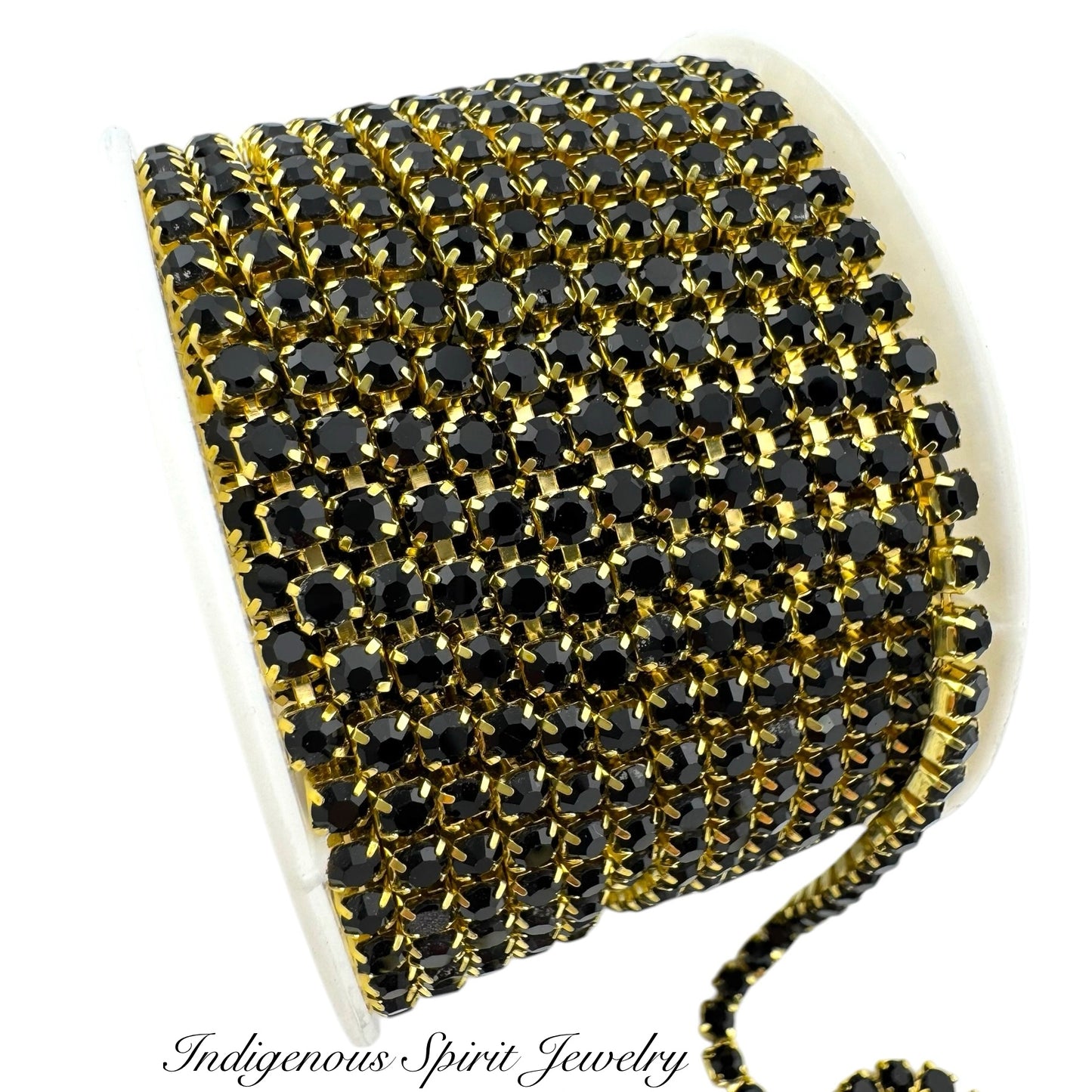 Black Gold Colour Plated - SS8 Chain Banding