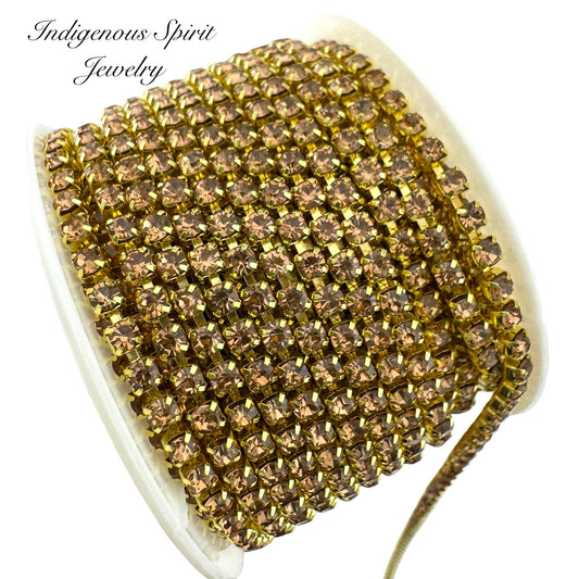 Gold Colour Plated - SS8 Chain Banding