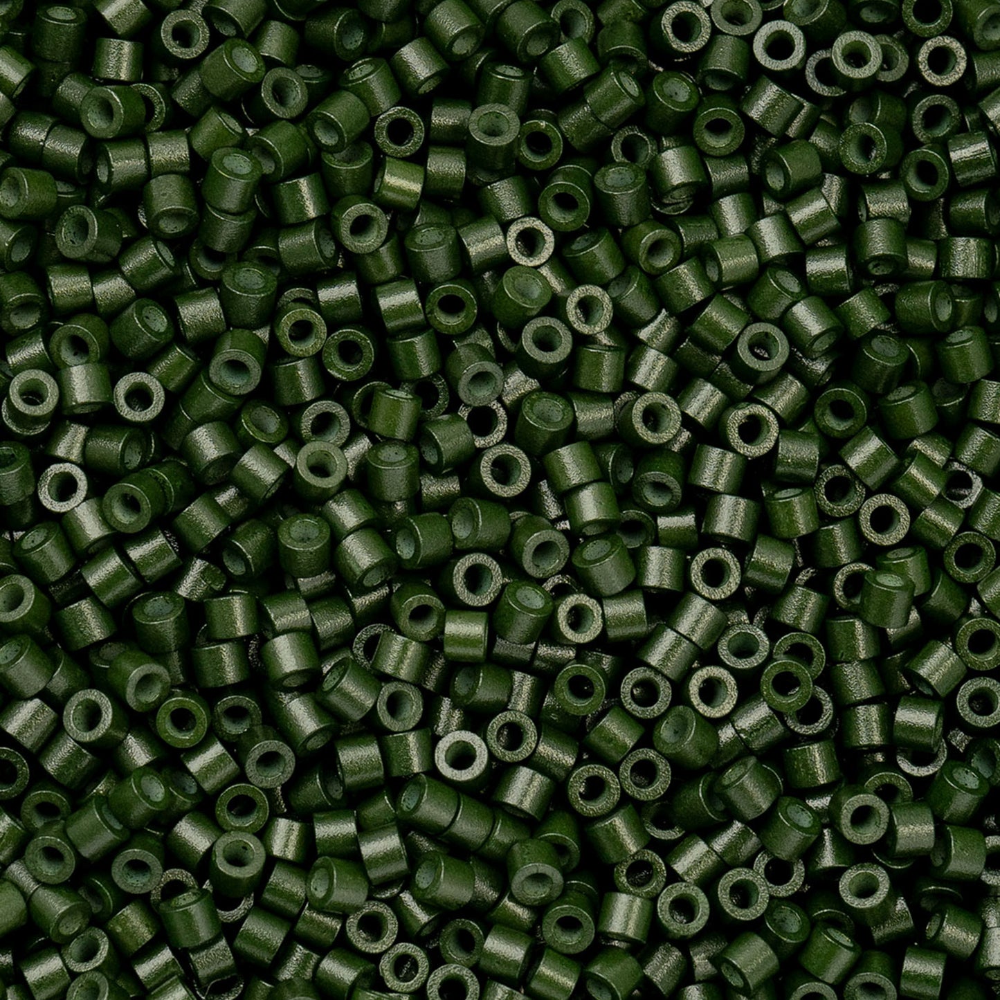 Opaque Forest Green Cylin Beads - 25g Bag COMING SOON