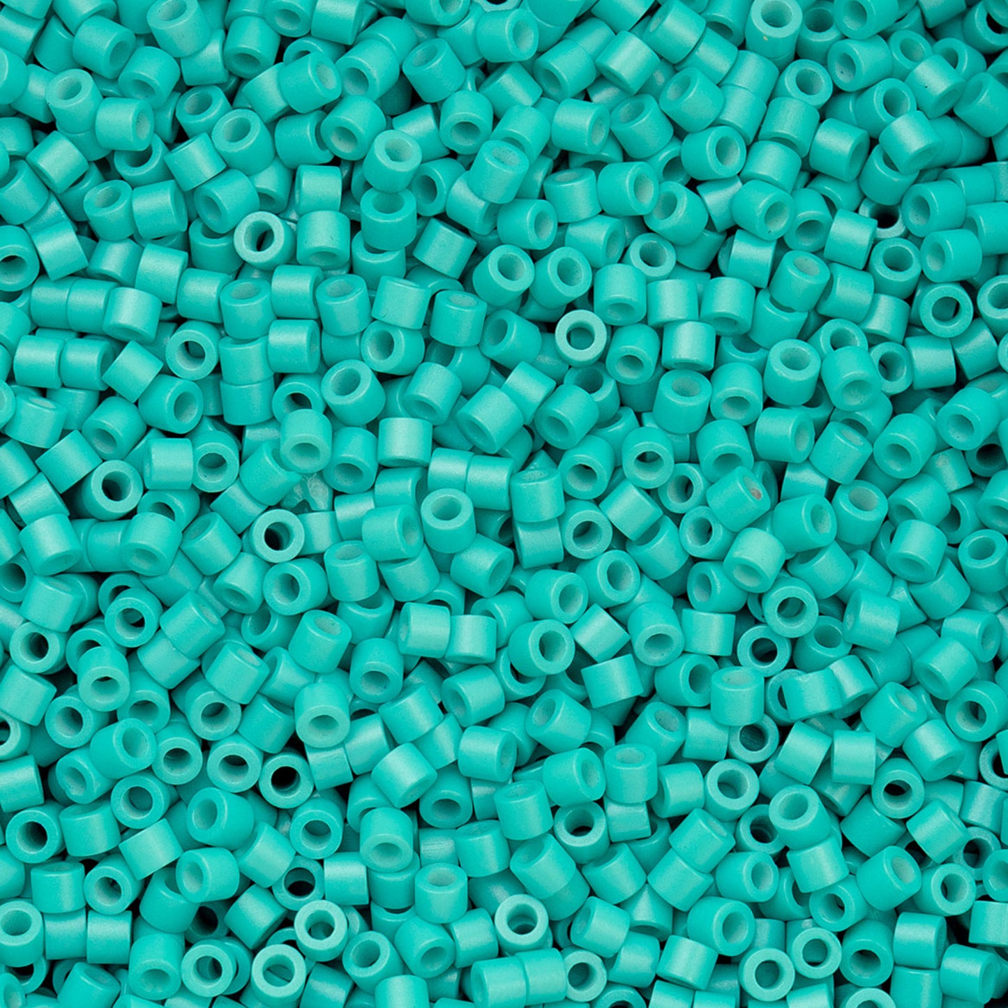Light Turquoise Green Cylin Beads - 25g Bag