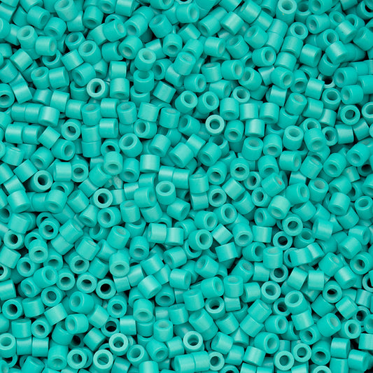 Light Turquoise Green Cylin Beads - 25g Bag
