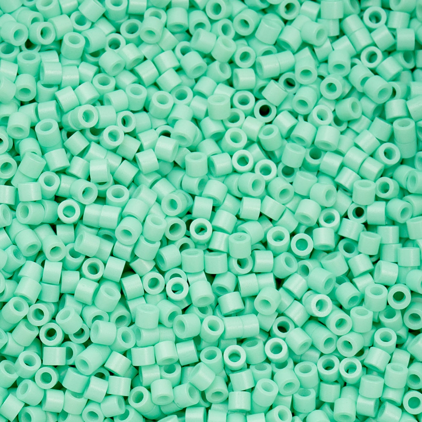 Opaque Seafoam Cylin Beads - 25g Bag