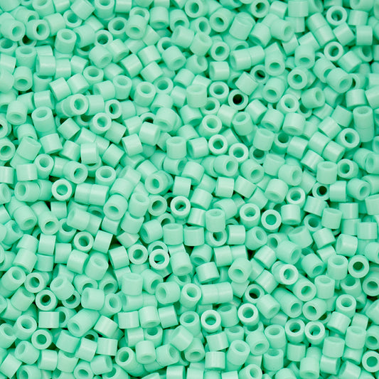 Opaque Seafoam Cylin Beads - 25g Bag
