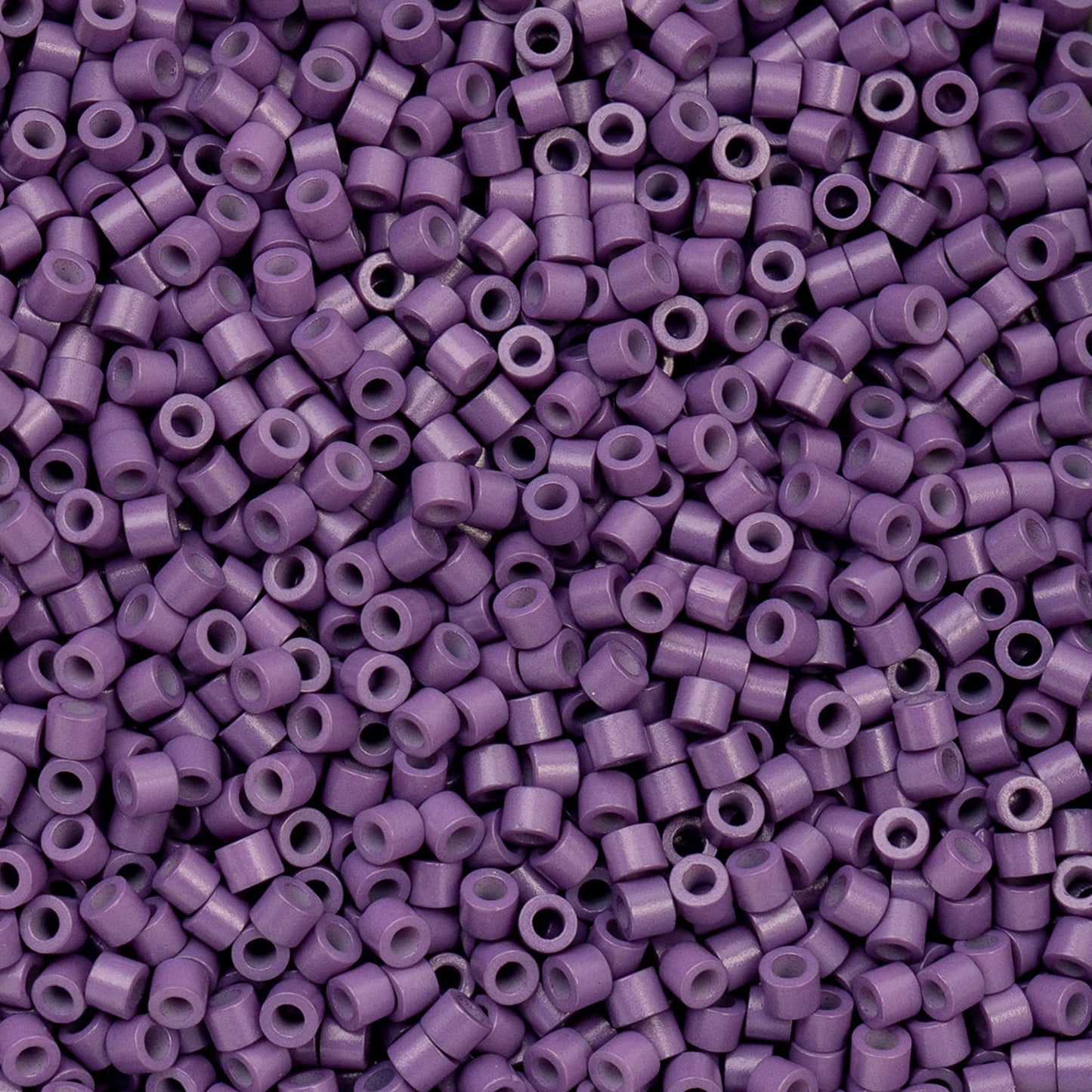 Opaque Dark Mauve Cylin Beads - 25g Bag