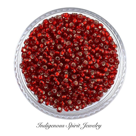 Silver Lined Dark Ruby 11/0 - Miyuki Round