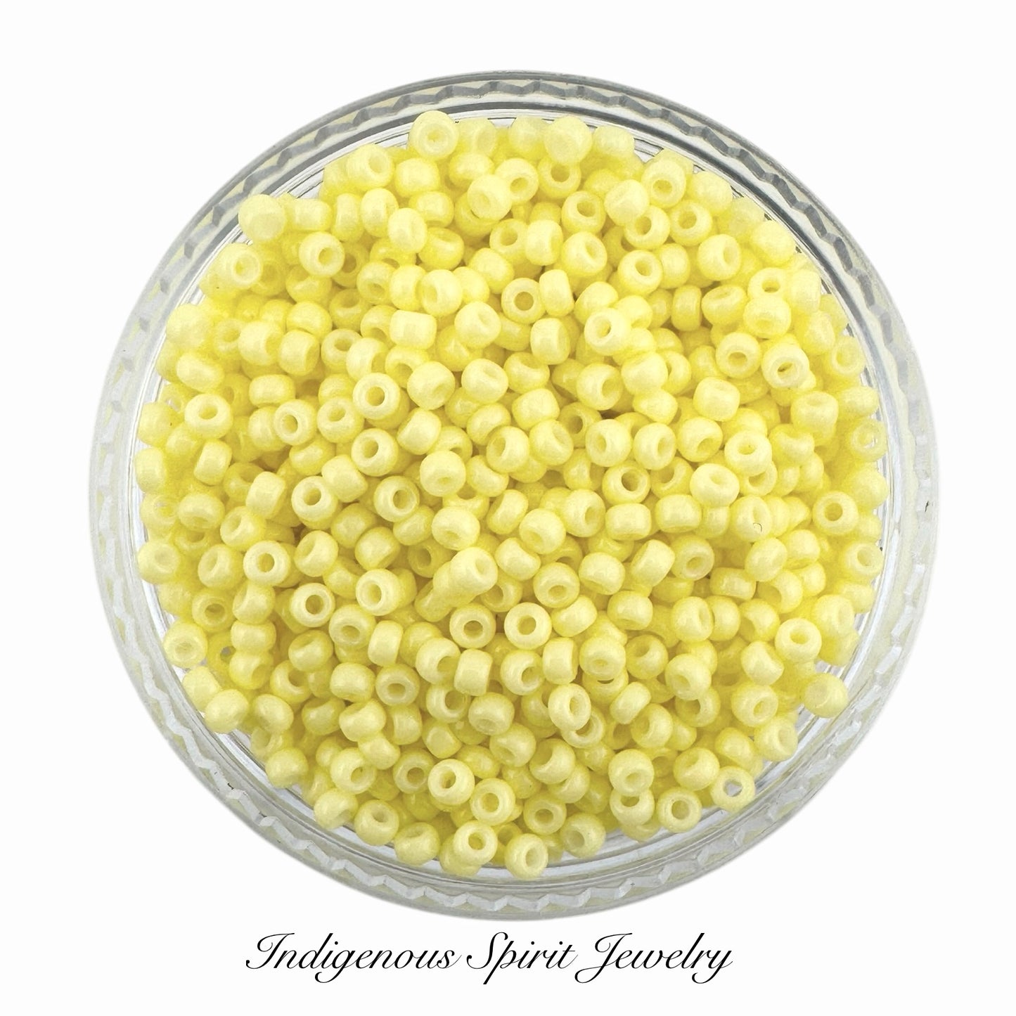 DURACOAT Opaque Dyed Pale Yellow 11/0 - Miyuki Round