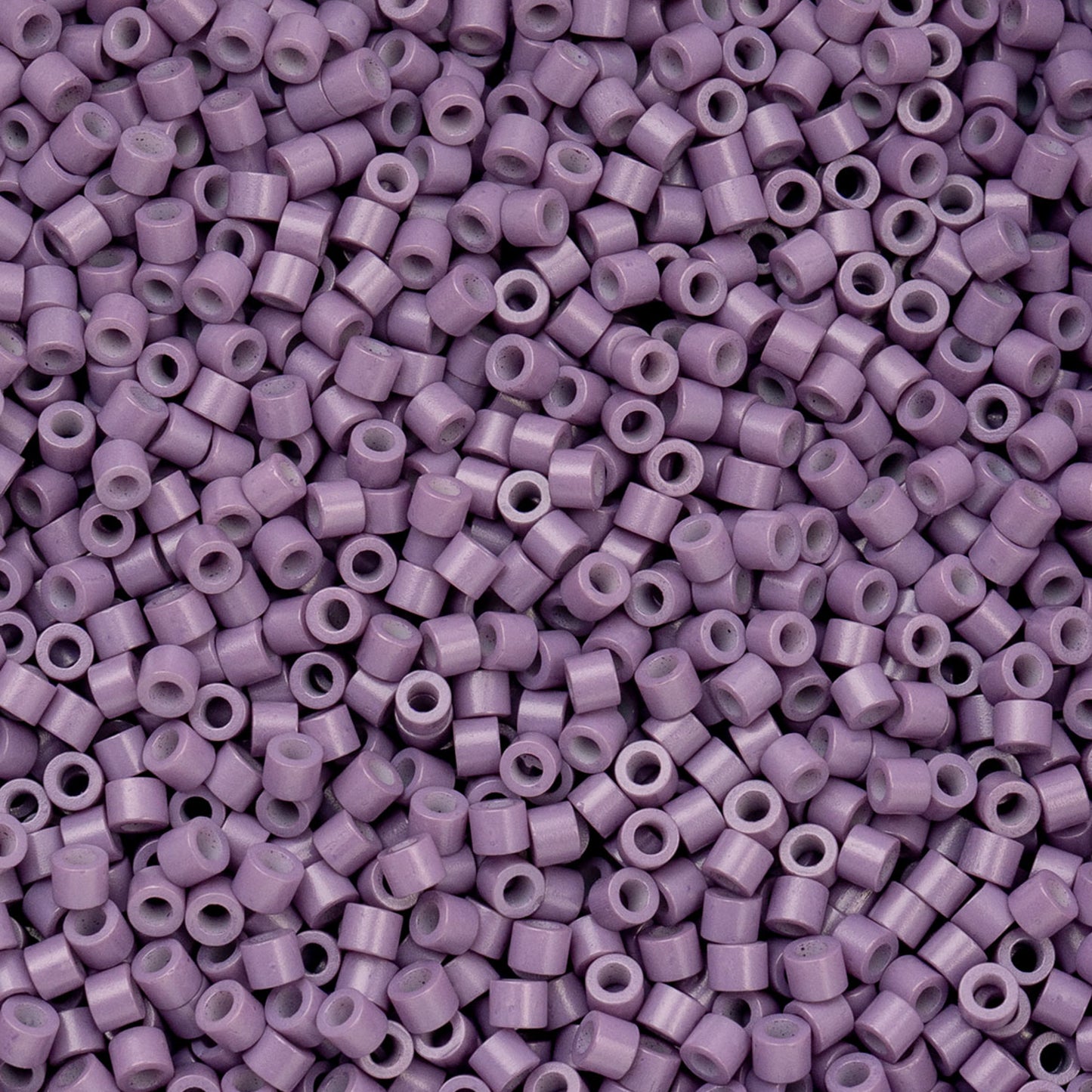 Opaque Lavender Cylin Beads - 25g Bag