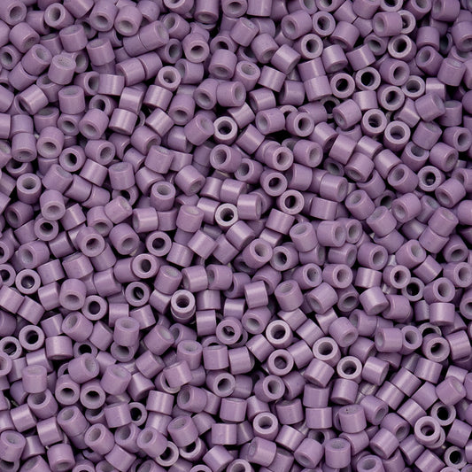 Opaque Lavender Cylin Beads - 25g Bag