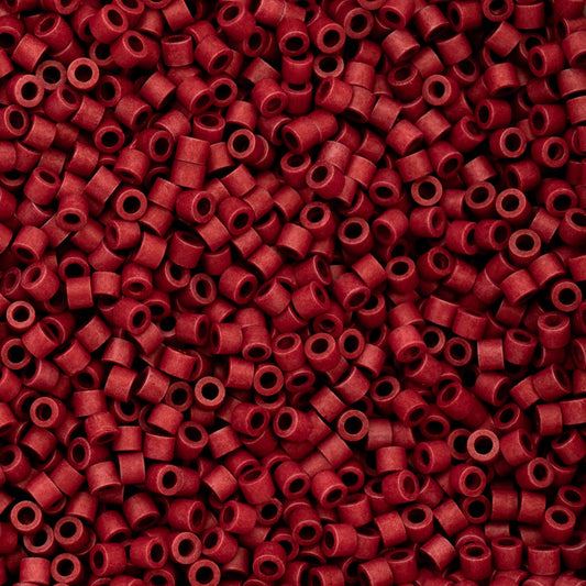 Claret Cylin Beads - 25g Bag