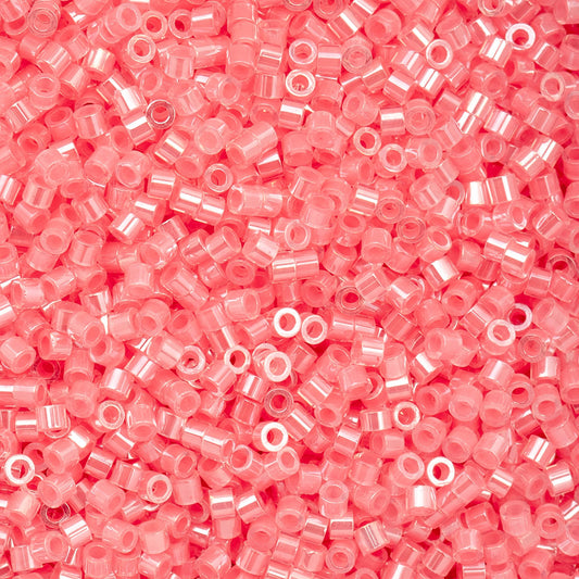 Rose-Pink AB Lined Cylin Beads - 25g Bag COMING SOON