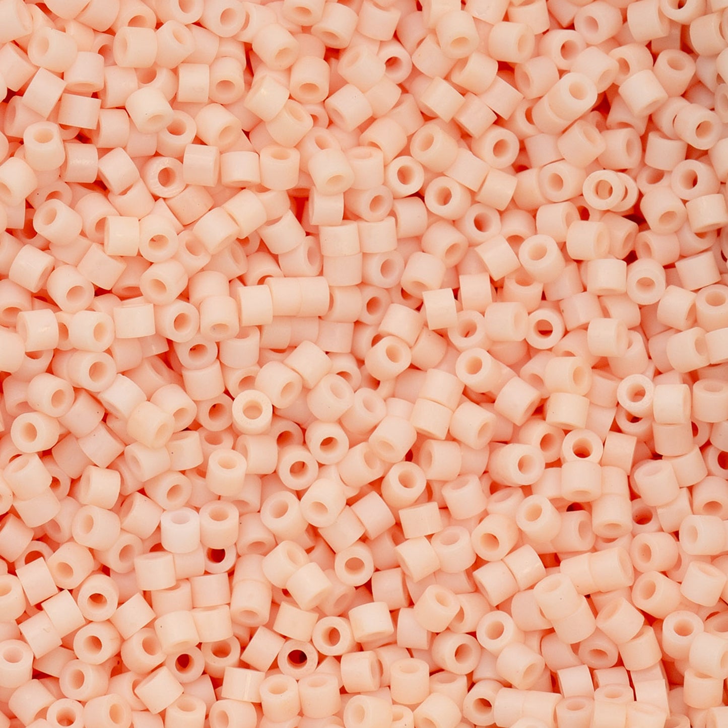 Matte Macaron Apricot Cylin Beads - 25g Bag COMING SOON