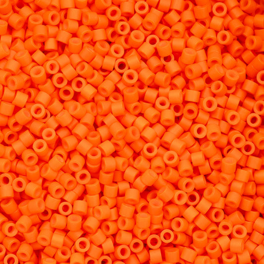 Opaque Mango Burst Cylin Beads - 25g Bag