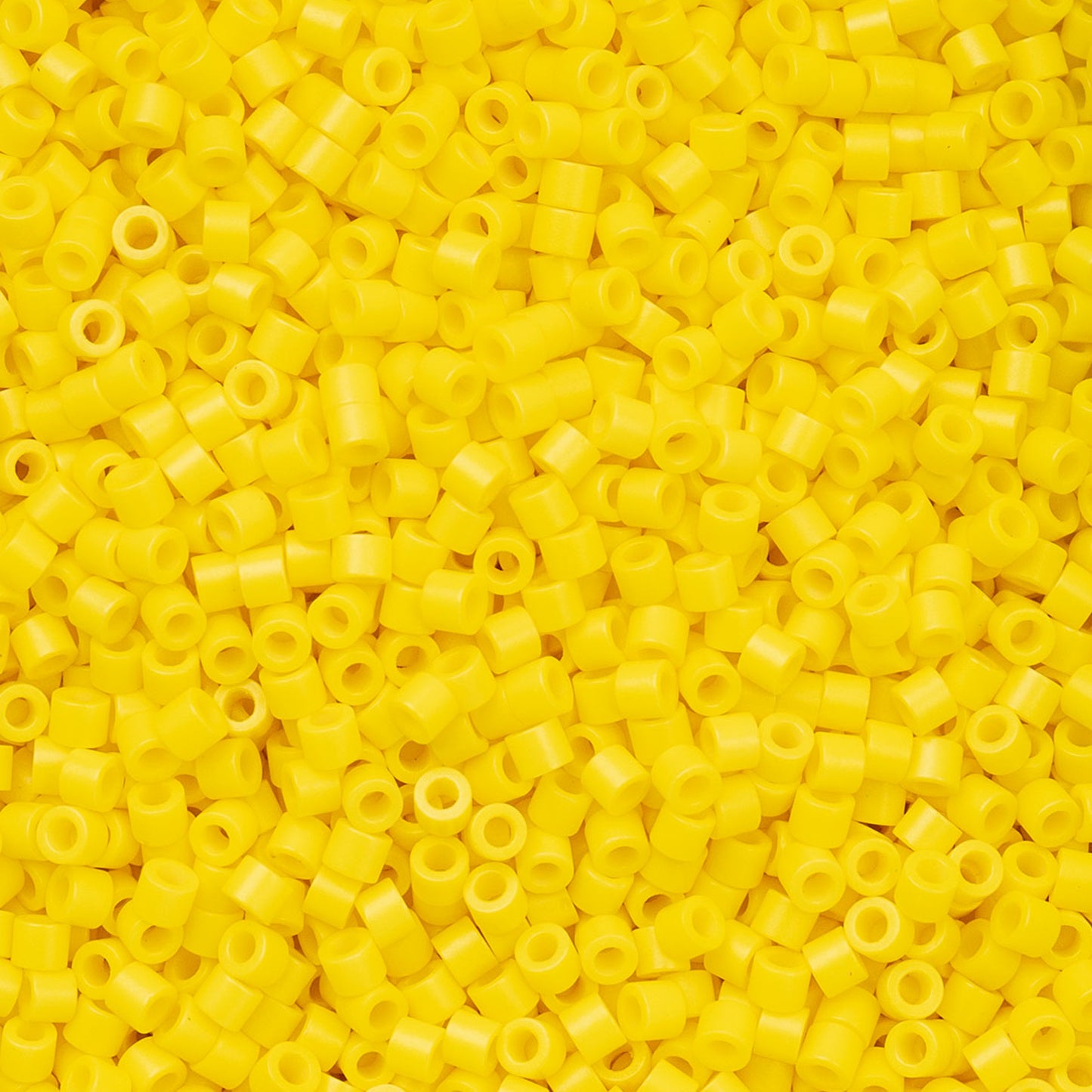 Yellow Cylin Beads - 25g Bag