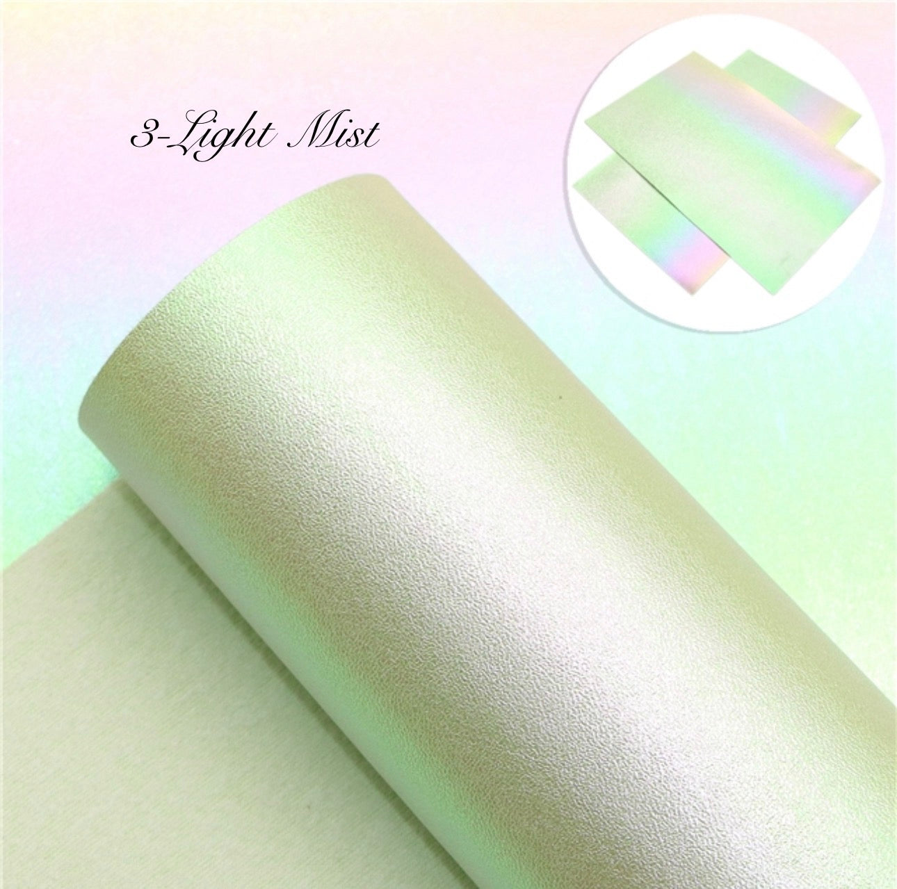 Gradient Colour Faux Leather Backing