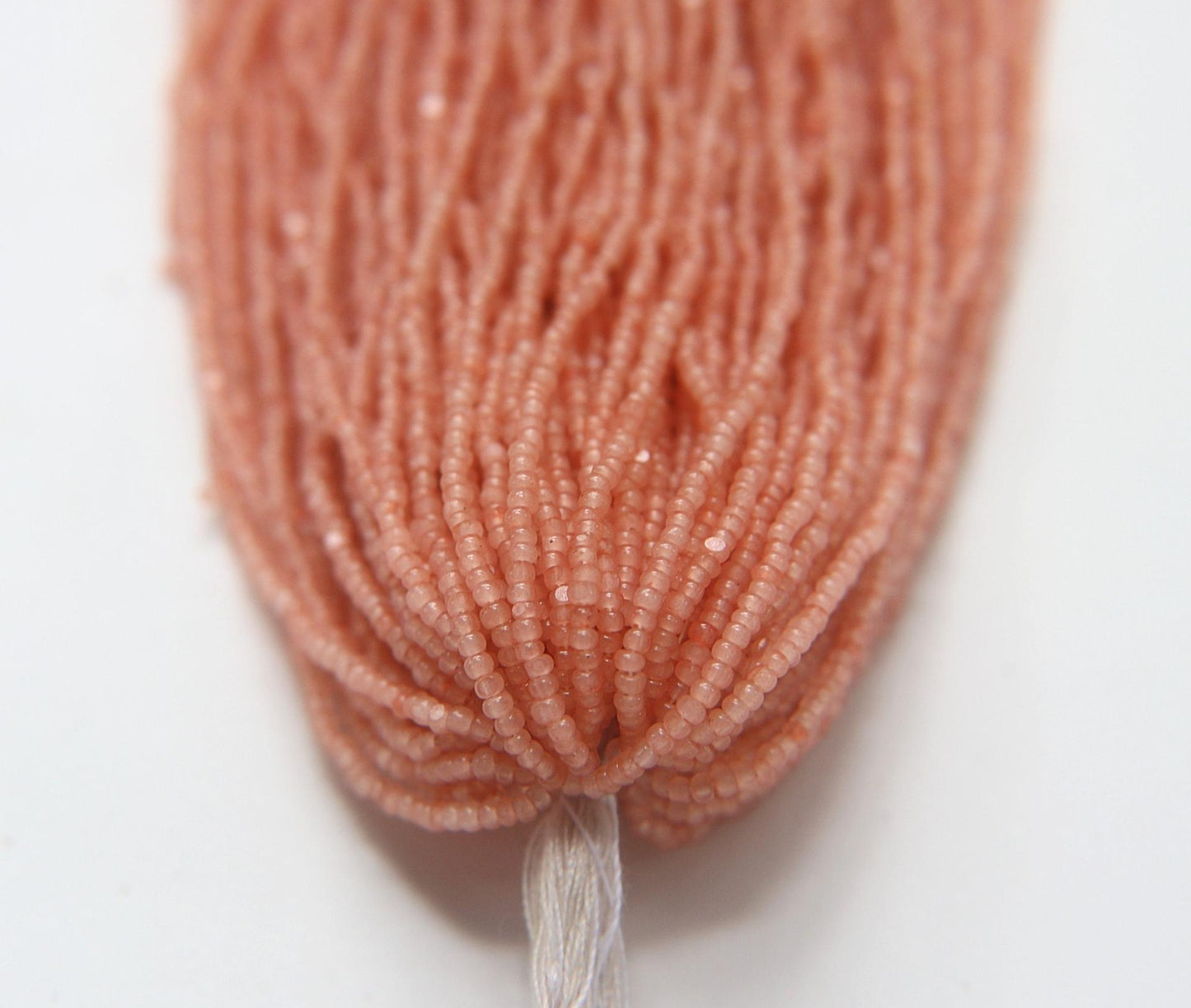 Rose Peach Opal - Sheen 2 Cut Charlotte Cut Beads (11/0)