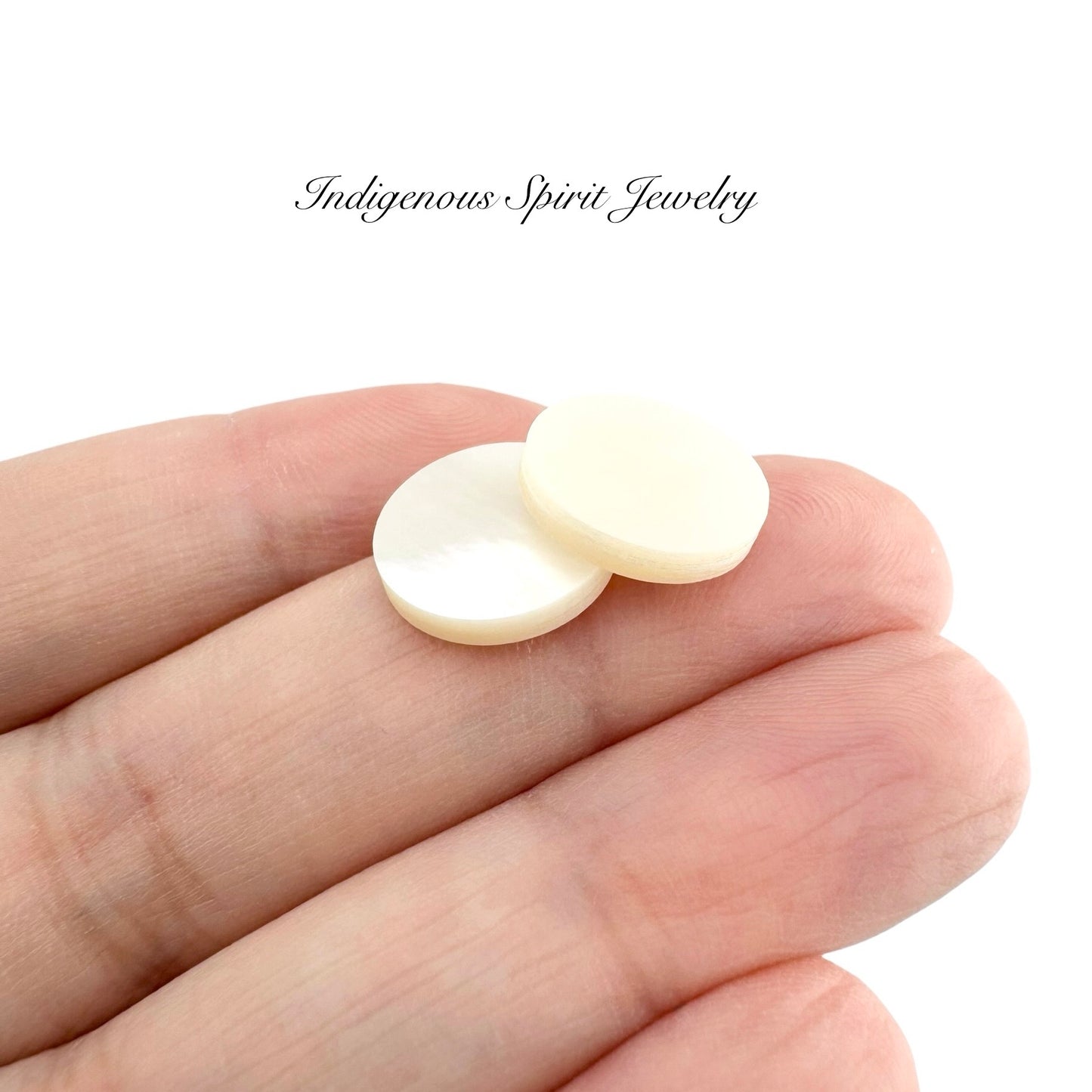 12mm Mother pf Pearl Cabochons