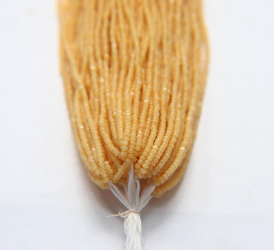Wheat Opal - Sheen 2 Cut Charlotte Cut Beads (11/0)