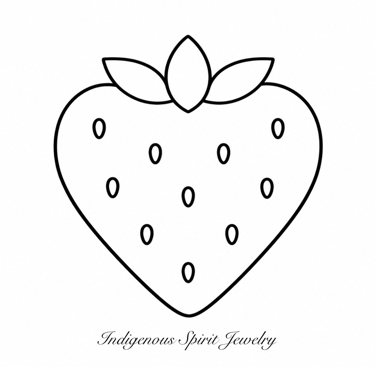 Strawberry Beading Kit (Earrings & Pin)