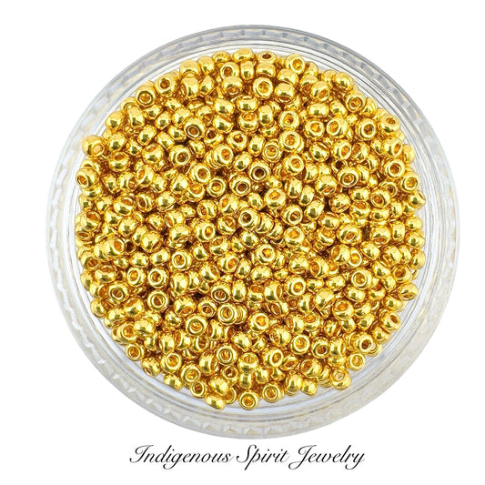 24k Gold Plated 11/0 - Miyuki Round 8.5G!!!!!!!!
