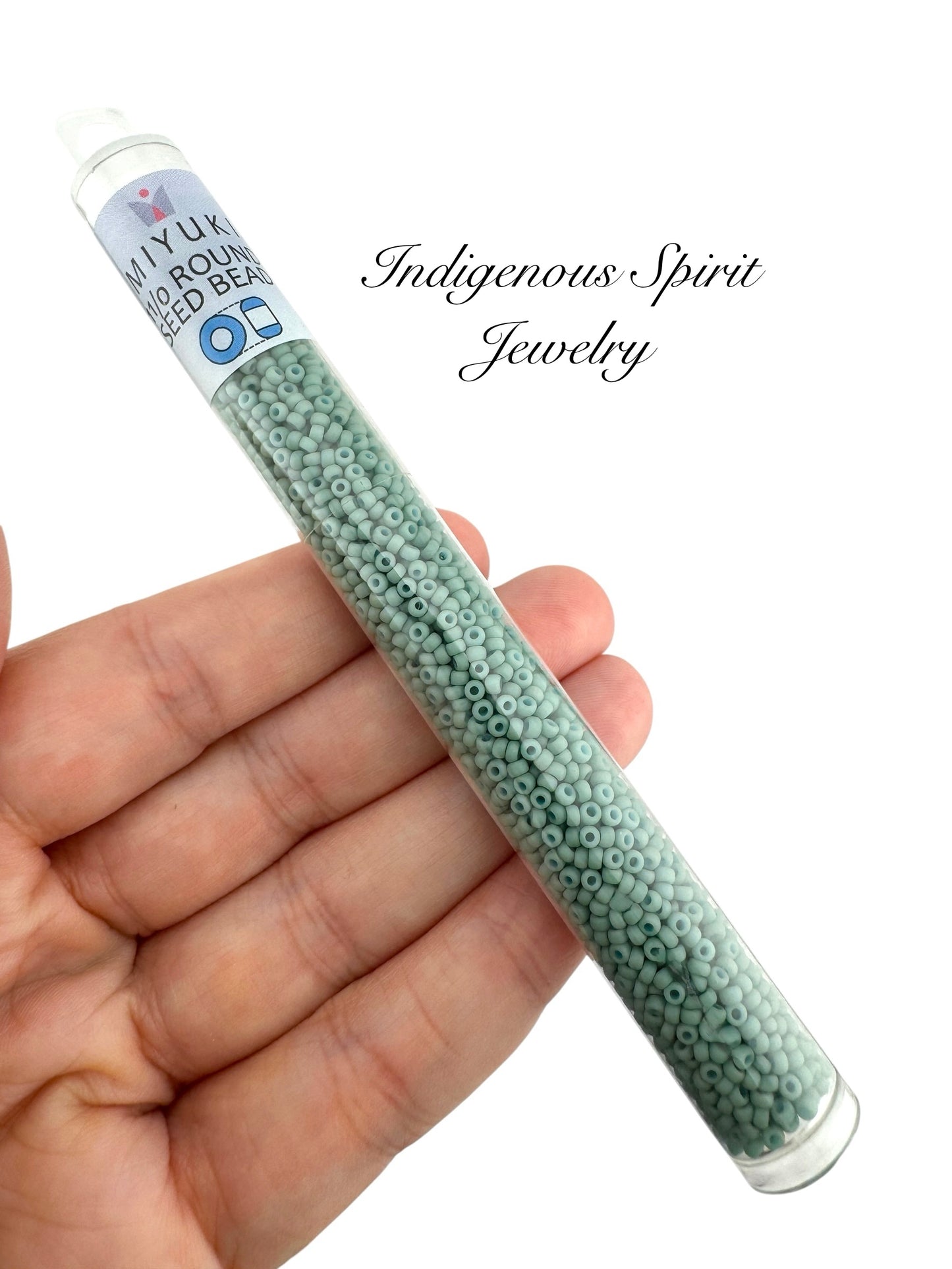 Matte Opaque Seafoam Luster 11/0 - Miyuki Round