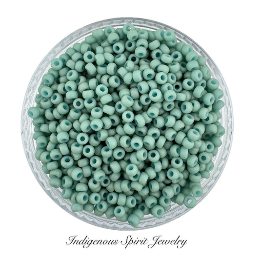 Matte Opaque Seafoam Luster 11/0 - Miyuki Round