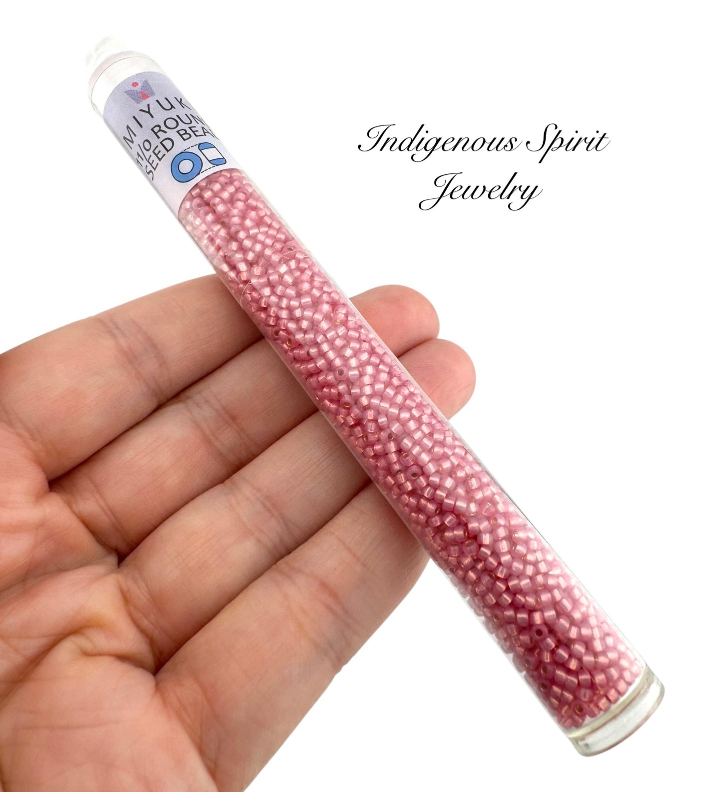 DURACOAT Silver Lined Dyed Pink 11/0 - Miyuki Round