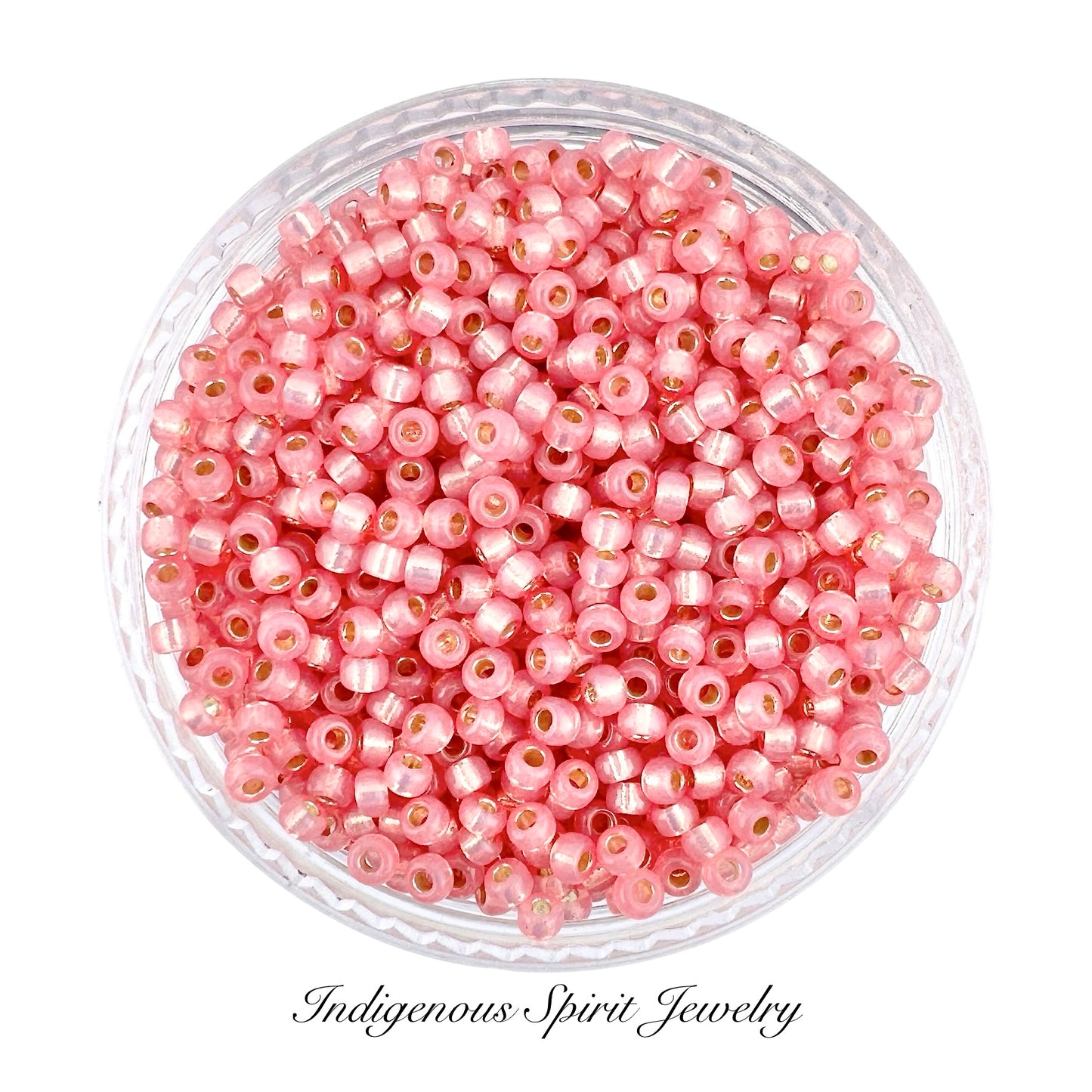DURACOAT Silver Lined Dyed Pink 11/0 - Miyuki Round