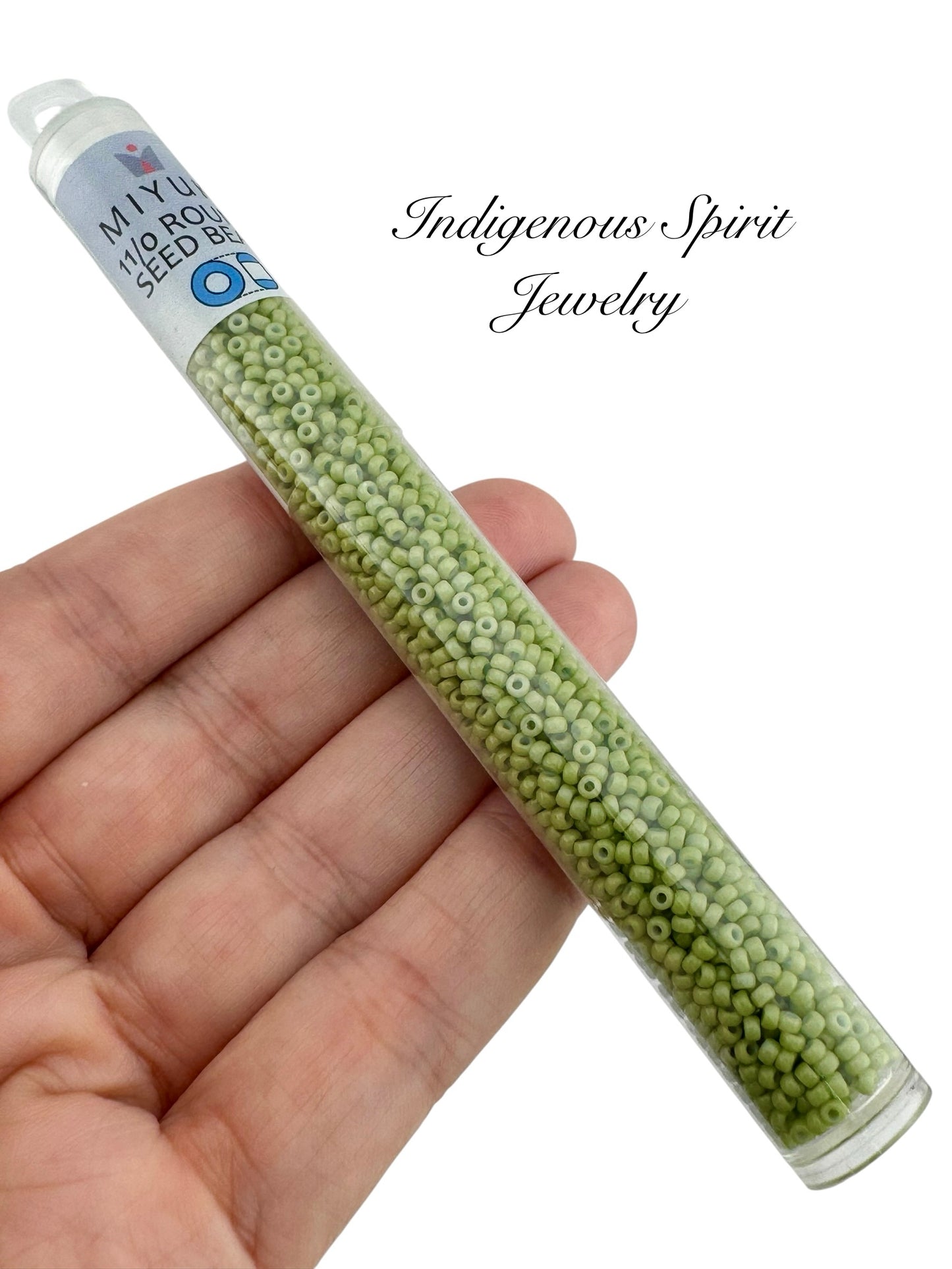 DURACOAT Opaque Dyed Spring Green 11/0 - Miyuki Round